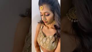 Sangeeth makeup #makeupbylavanya#viral #youtubeshorts #trending #makeuptutorial