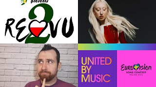 #REVU2​​ Eurovision Ireland reacts to Poland 2024 - Luna - The Tower