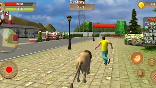 Lion Attack in City Game Play - ICON GAMING