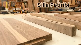 Silla de Petiribí de Pza. y 1/2 en NTC -  Parte 1/2 Encolado