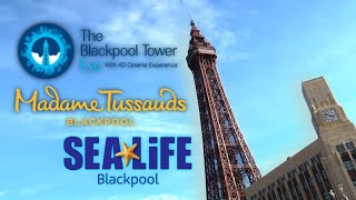 Blackpool Merlin Attractions Vlog September 2022