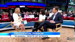 'Scandal' Stars Kerry Washington and Tony Goldwyn on Show's Fashion