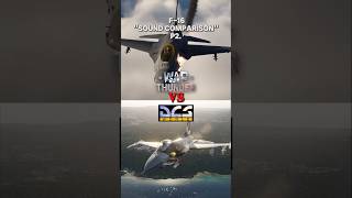 Warthunder F-16 VS DCS F-16 (Sound Comparison) #dcs #warthunder