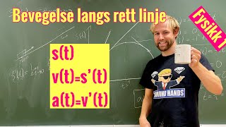 Fysikk 1 | Bevegelse | Posisjon, momentan hastighet og Tesla Roadster akselerasjon