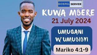 Ingingo yo kuwa mbere [21/07/2024] || UMUGANI W'UMUBIBYI. || Byiringiro Jean Luc.