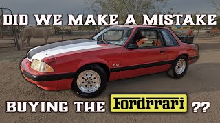 Did We Make A Mistake Buying The Fordrarri Fox Body Mustang?