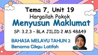 BM TAHUN 2- Hargailah Pokok. SP: 3.2.3 Menyusun Maklumat