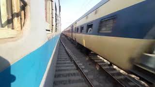 12Minutes Of Continious 130Kmph Run By Shabd Bhedi Express