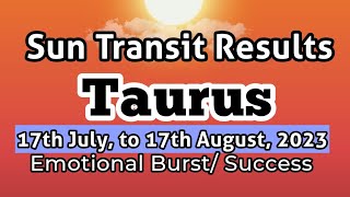 Emotional Freedom Success | Taurus (वृषभ) Vrishabh | How Sun Transit will shape your life