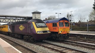 43274+43290 And 66720 ‘Wascosa’ at Hereford 11/4/2023