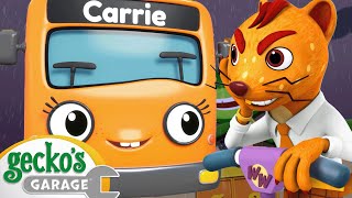 Monster Truck Make Over | Max the Monster Truck | Gecko's Garage | Animal Cartoons