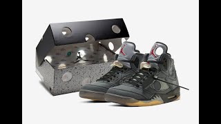 I Hit The Jack-Pot During Allstar Weekend | Unboxing Off-White Air Jordan 5’s | Honest Detail Review