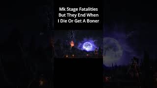 Mortal Kombat Stage Fatalities But They End When I Die Or Get A Boner #shorts #mortalkombat #gaming