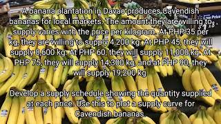 Supply Schedule and Supply Curve Problem 03