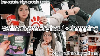 Walmart Grocery Haul | New at Walmart Shop With Me | Lunch Idea | Spend The Day With Me