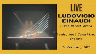 Ludovicio Einaudi Live at the First Direct Arena, Leeds, west Yorkshire, England - 21 October, 2023