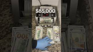 $85,000 Money Counter - Millionaire ASMR