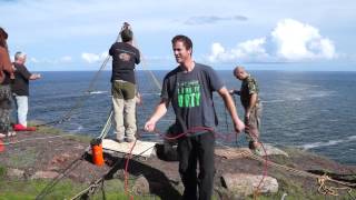 Carbis Bay Crew beach clean August 2015 at Liberty zawn Pendeen