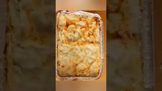 PASTA AL FORNO. LASAGNA CON CARCIOFI E MOZZARELLA. RICETTA FACILE. PASQUA 2023