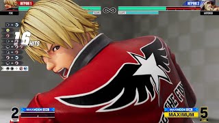 THE KING OF FIGHTERS XV - ROCK HOWARD 2 COMBO EXAMPLE