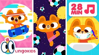 EXERCISE SONG ⛹️🎶+ Lisa's Favorite Sports Songs for Kids!| Lingokids