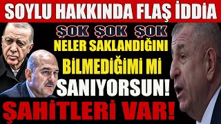 AKP'liler Çok Kızacak.Soylu Hakkında Flaş İddia.Özdağ, Soylu çatışması yeniden alevlendi #sondakika