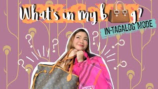 What’s inside my bag (tagalog-english) | A short day walk on-the-go stuffs to bring