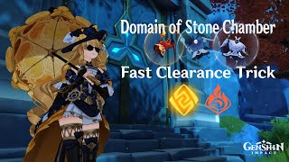 Noblesse Oblige/Bloodstained Chivalry Domain Easy Clearance trick - Genshin Impact