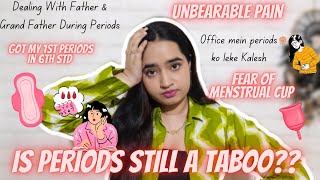 Let's talk about PERIODS 🩸 Still a Taboo 🫣 Chit Chat GRWM 🫶