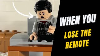 When you lose the remote - Lego Animation