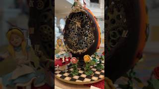 Alice in Wonderland Easter Egg Display at Grand Floridian Resort