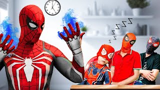 TEAM SPIDER MAN in REAL LIFE #329 | Marvel's Spider-Man 2 - NAPOLEON - AMERICAN FICTION - Tiger 3