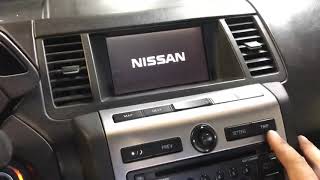 Ниссан Мурано сброс интервала замены масла. Nissan Murano oil reset