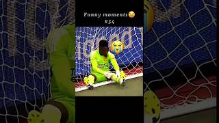 Andre Onana funny moments #.35 😂! #funny #football #viral #shorts