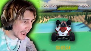 xQc Plays Trackmania