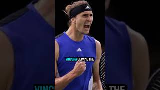 ZVEREV WINS MAIDEN PARIS MASTERS #tennis #parismasters #shortsviral #ytshorts