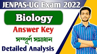 JENPAS UG 2022 BIOLOGY Answer Key | Detailed Analysis with Solutions