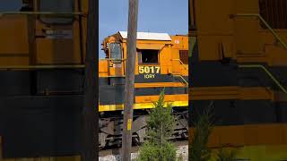 IORY 5017 SD50 Switching cars at Ford Park Lima, Oh