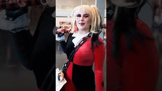 Harley Quinn is searching for Batsy! cosplay found at german film and comic con 2023 #shorts