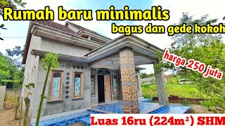 Rumah murah baru minimalis bangunan kokoh tanpa renovasi tinggal huni di Ringinrejo Kediri