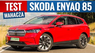 Skoda Enyaq 85 2024 - TEST PL (82 kWh 285 KM) Nieoczywisty, ale pożyteczny lifting