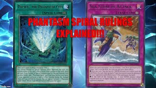 Phantasm Spiral, Yugioh Rulings Video!! Includes Pacifis and Others.