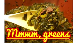 Quick Collard Greens..Very Simple