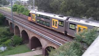 Sydney Trains A-Set Waratah Fairfield Railway Station bound train