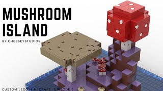 Mushroom Island! Custom LEGO Minecraft - Animation