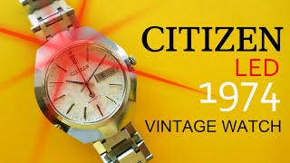 RETIZM / CITIZEN / CRYSTRON / 8600 / 1974 / Vintage Watch