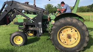 1968 John Deere 4020 Wheatland Tractor for sale in an Online Auction