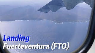 How it looks like to land with a sky full of calima in Fuerteventura (FTO) - Canary Islands?