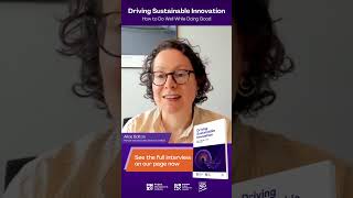 Alice Bolton –  The importance of sustainability across an entire organization.