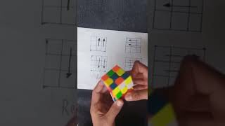 How To Solve Unsolved 3 by 3 Rubikscube #rubikscube #short